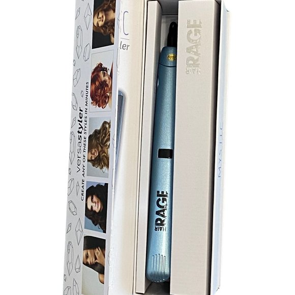 Hair Rage VersaStyler Hair Straightener Curling Iron 1-Inch Titanium Flat Iron - Picture 7 of 9